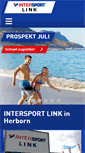 Mobile Screenshot of intersport-link.de